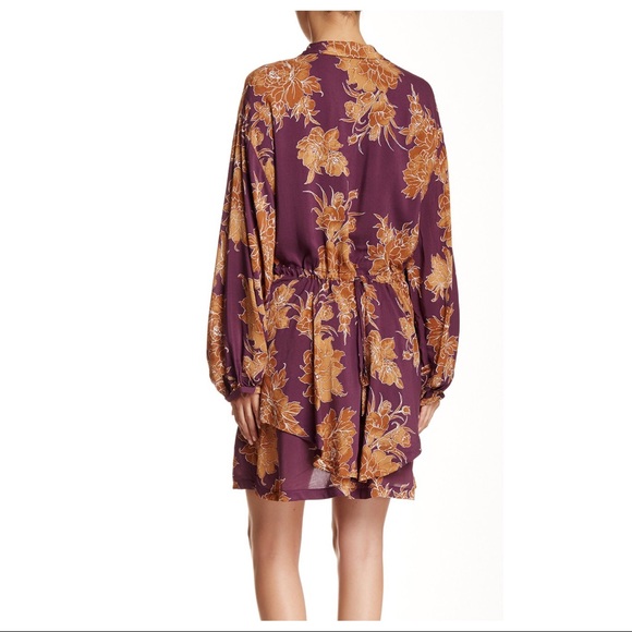FREE PEOPLE FLORAL PRINT TUNIC DRESS - Picture 3 of 4